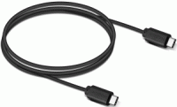 Avacom kabel TPCC-P10B 2xType-C crni 100cm