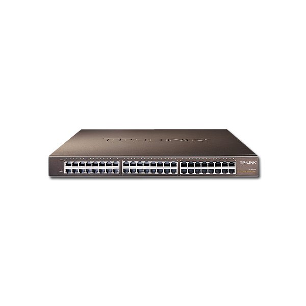 Switch TP-Link TL-SG1048, 48-Port Gigabit RJ45 10/100/1000Mbps Standard 19-inch rack-mountable steel case switch, 96Gbps Switching Capacity, 2 Fans, Auto Negotiation/Auto MDI/MDIX - Slika 3