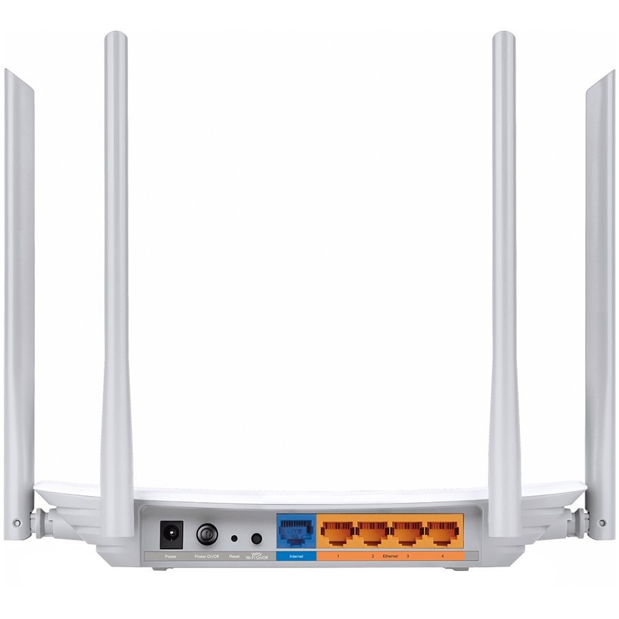 TP-Link Archer C50 AC1200 Dual-Band Wi-Fi Router, 802.11ac/a/b/g/n, 867Mbps at 5GHz + 300Mbps at 2.4GHz, 5 10/100M Ports, 4 fixed antennas, WPS, IPv6 Ready, Tether App, 2x2 MU-MIMO, WPA3, Router/AP mode - Slika 2