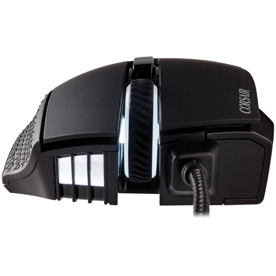 Corsair SCIMITAR RGB ELITE, MOBA/MMO Gaming Mouse, Black, Backlit RGB LED, 18000 DPI, Optical (EU version) - Slika 4