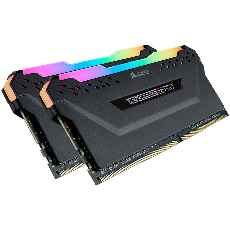 Corsair DDR4, 3600MHz 16GB 2x8GB DIMM, Unbuffered, 18-22-22-42, XMP 2.0, VENGEANCE RGB PRO Heatspreader, RGB LED, 1.35V - Slika 2