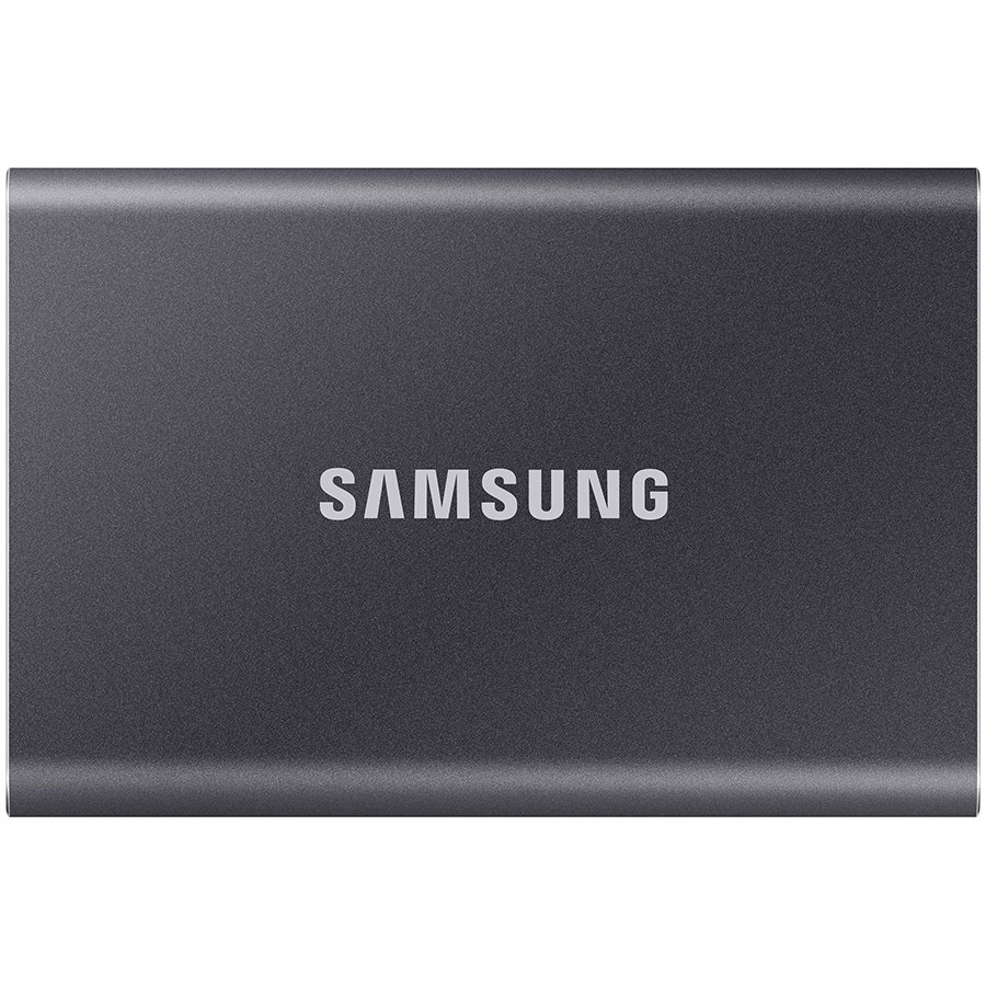 Samsung SSD T7 External 1TB, USB 3.2, 1050/1000 MB/s, included USB Type C-to-C and Type C-to-A cables, 3 yrs, iron gray
