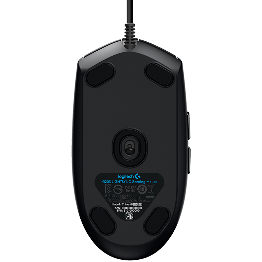 LOGITECH G102 LIGHTSYNC Corded Gaming Mouse - BLACK - USB - EER - Slika 5