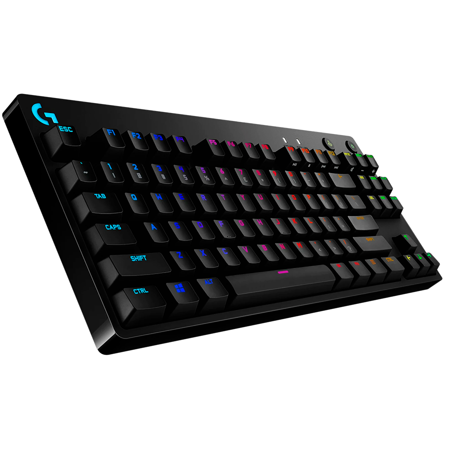LOGITECH G PRO TKL Corded Mechanical Gaming Keyboard - BLACK - US INT'L - USB - CLICKY - Slika 2