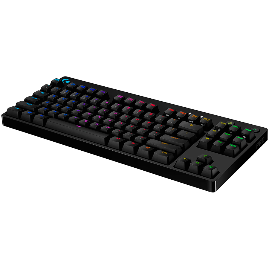 LOGITECH G PRO TKL Corded Mechanical Gaming Keyboard - BLACK - US INT'L - USB - CLICKY - Slika 3