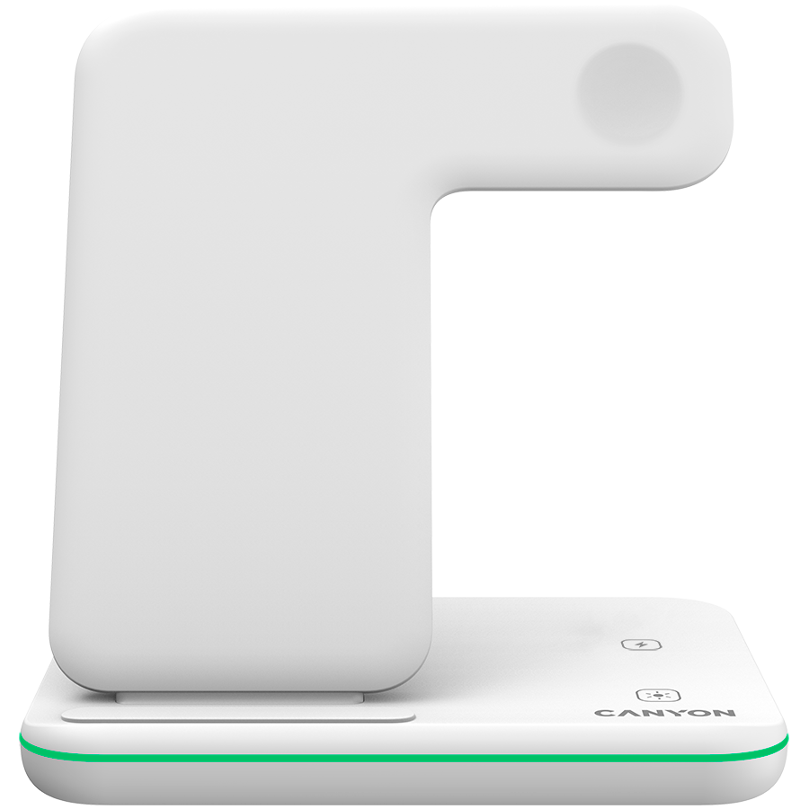 CANYON wireless charger WS-303 15W 3in1 White - Slika 2