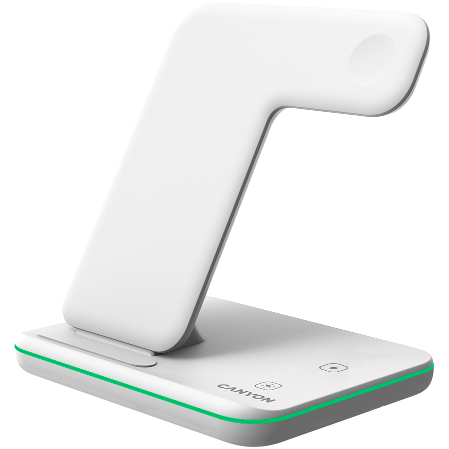 CANYON wireless charger WS-303 15W 3in1 White - Slika 3