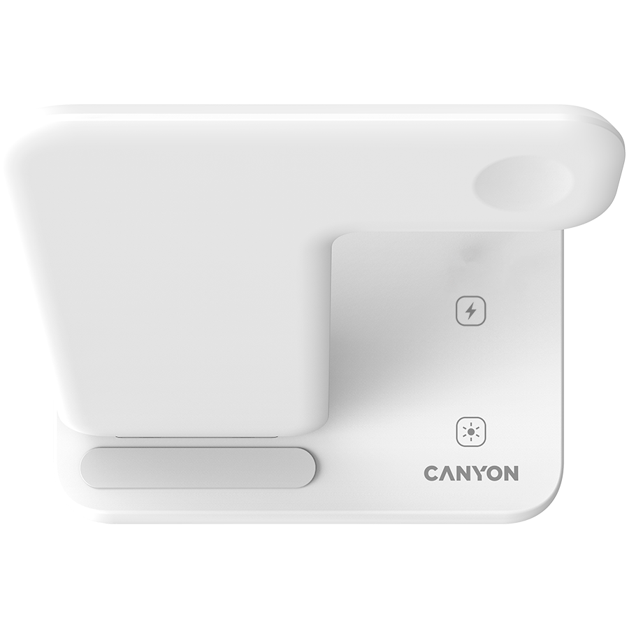 CANYON wireless charger WS-303 15W 3in1 White - Slika 4