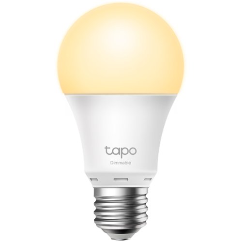 Tapo Smart WiFi Bulb, A60 size, E27 base, 8.7W, 2700K warm whiteпјЊ800 lumens brightness and dimmable, 802.11b/g/n 2.4G WiFi connection, work with 200-240 V, 50/60 Hz power voltage and frequency, work with Yandex Alice/Google Assistant/Amazon Alexa