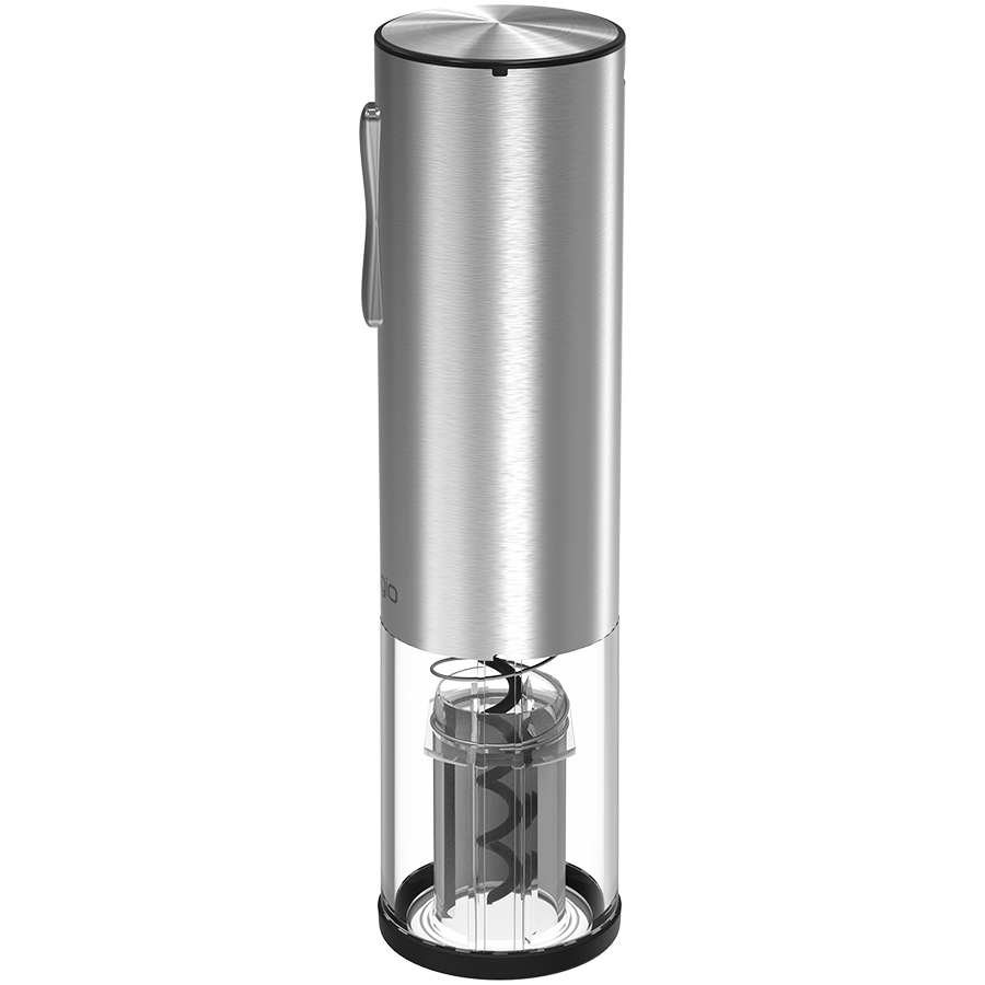 Nemi, Electric wine opener, aerator, vacuum preserver, Silver color - Slika 2