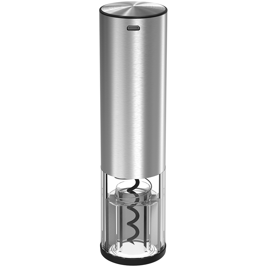 Nemi, Electric wine opener, aerator, vacuum preserver, Silver color - Slika 3