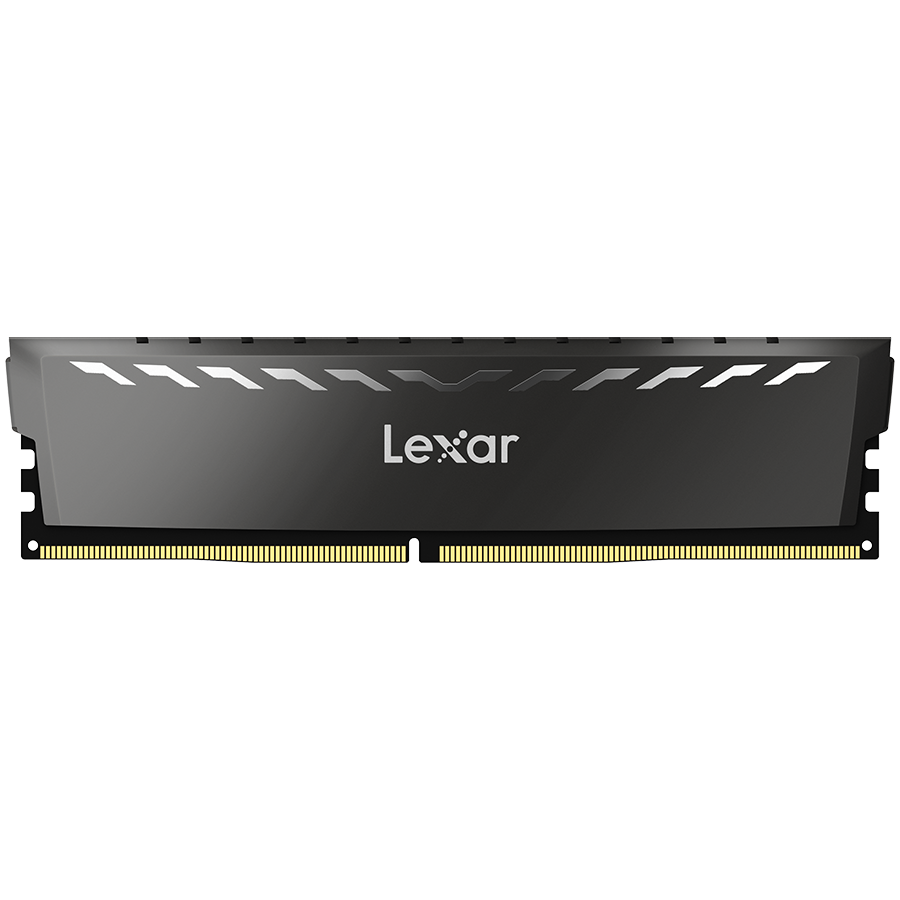 Lexar 8GB THOR DDR4 3600 UDIMM XMP Memory with white heatsink. Single pack