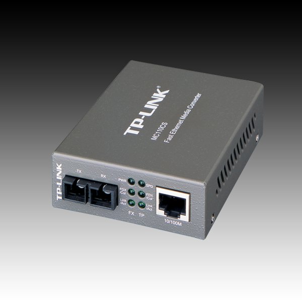 Media Filter TP-Link MC110CS, 10/100Mbps RJ45 to 100Mbps single-mode SC fiber Converter, Full-duplex,up to 20Km, switching power adapter, chassis mountable - Slika 4