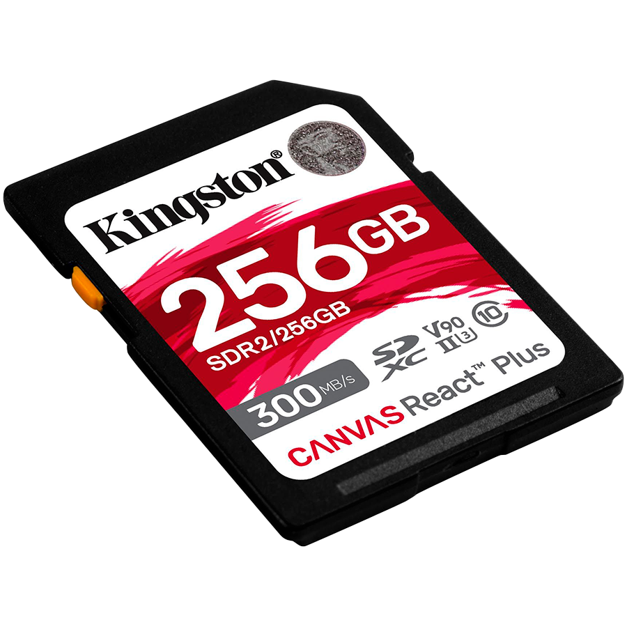 Kingston 256GB Canvas React Plus SDXC UHS-II 300R/260W U3 V90 for Full HD/4K/8K - Slika 2