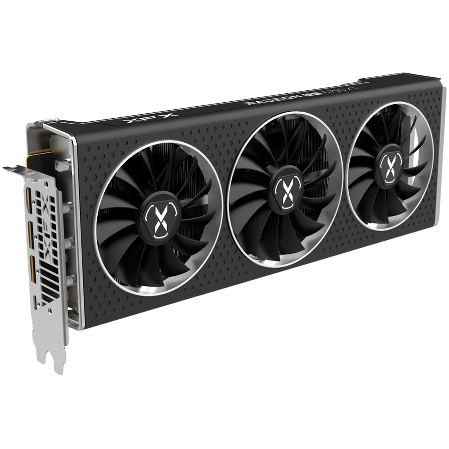 XFX AMD Video Card Radeon RX-6750XT Qick 12GB GDDR6 192bit, 2600MHz / 16Gbps, 3xDP, 1x HDMI, 3 fan, 2.6 slot