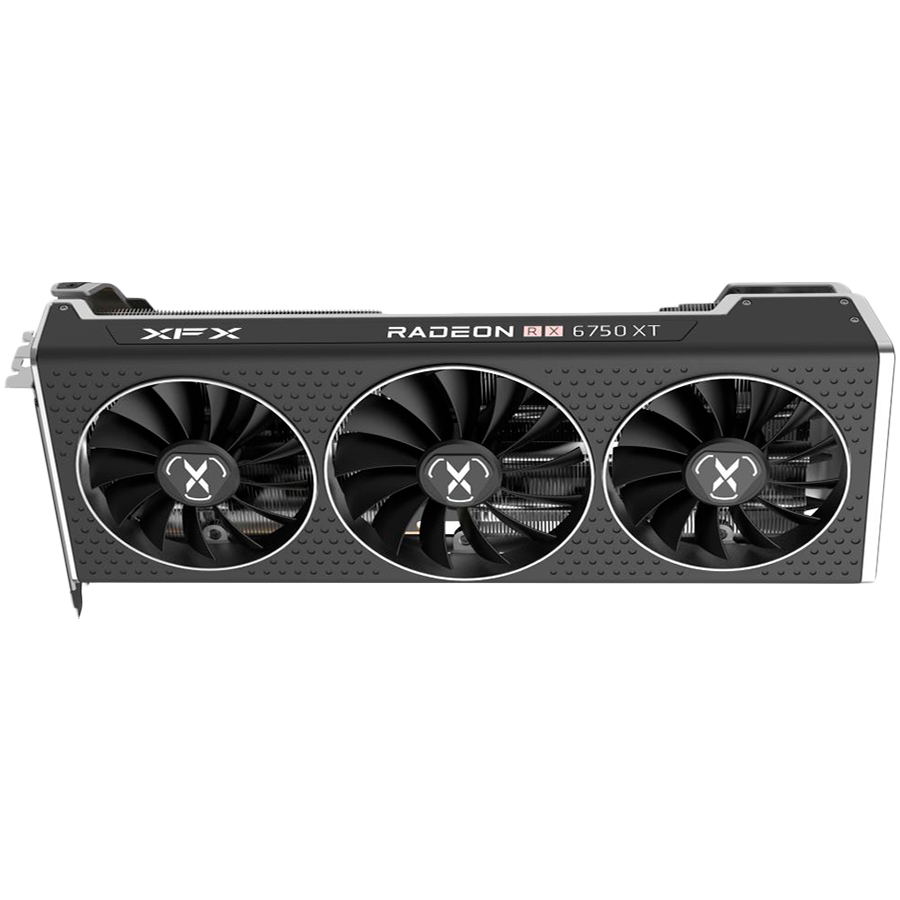 XFX AMD Video Card Radeon RX-6750XT Qick 12GB GDDR6 192bit, 2600MHz / 16Gbps, 3xDP, 1x HDMI, 3 fan, 2.6 slot - Slika 3