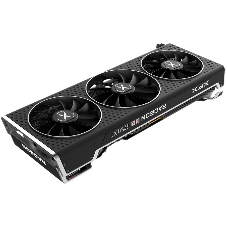 XFX AMD Video Card Radeon RX-6750XT Qick 12GB GDDR6 192bit, 2600MHz / 16Gbps, 3xDP, 1x HDMI, 3 fan, 2.6 slot - Slika 5