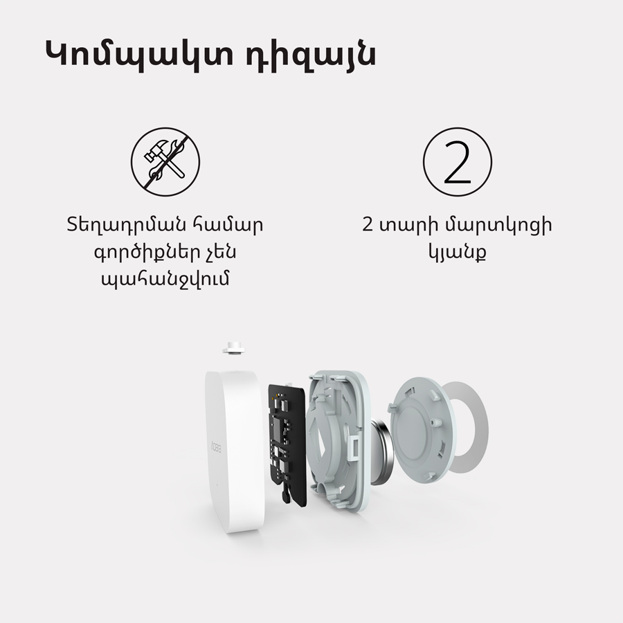 Aqara Temperature and Humidity Sensor: Model No: WSDCGQ11LM; SKU: AS008UEW01 - Slika 40