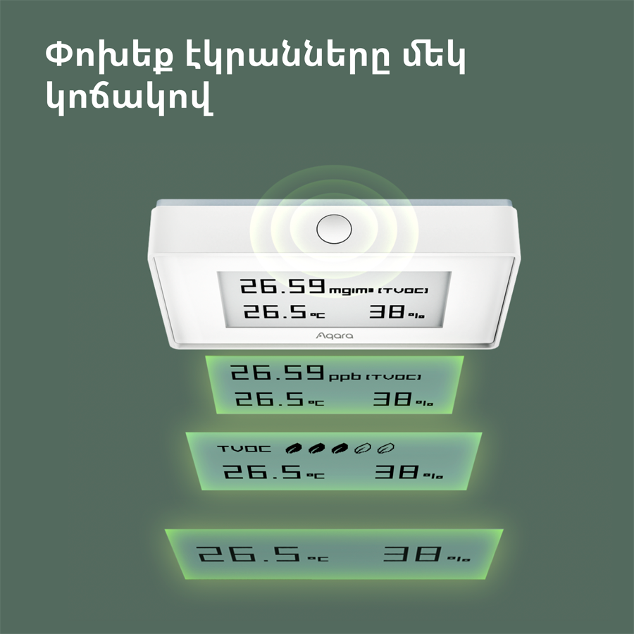 Aqara TVOC Air Quality Monitor: Model No: AAQS-S01; SKU: AS029GLW02 - Slika 41