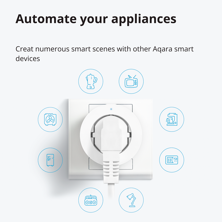 Aqara Smart Plug (EU Version): Model No: SP-EUC01; SKU: AP007EUW01 - Slika 10