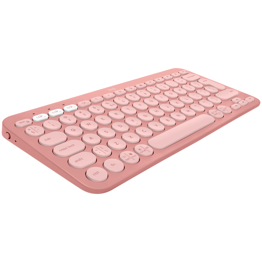 LOGITECH K380S Multi-Device Bluetooth Keyboard - TONAL ROSE - Croatian layout - Slika 2