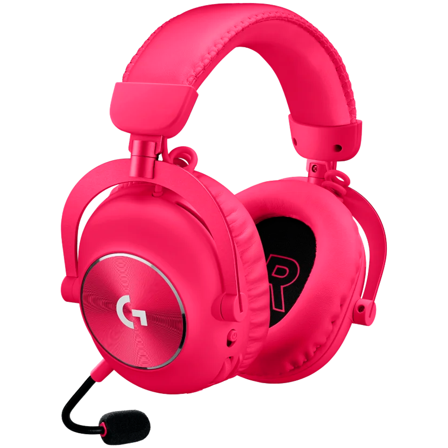 LOGITECH G PRO X2 LIGHTSPEED Wireless Gaming Headset - Blue Mic - MAGENTA - Slika 3