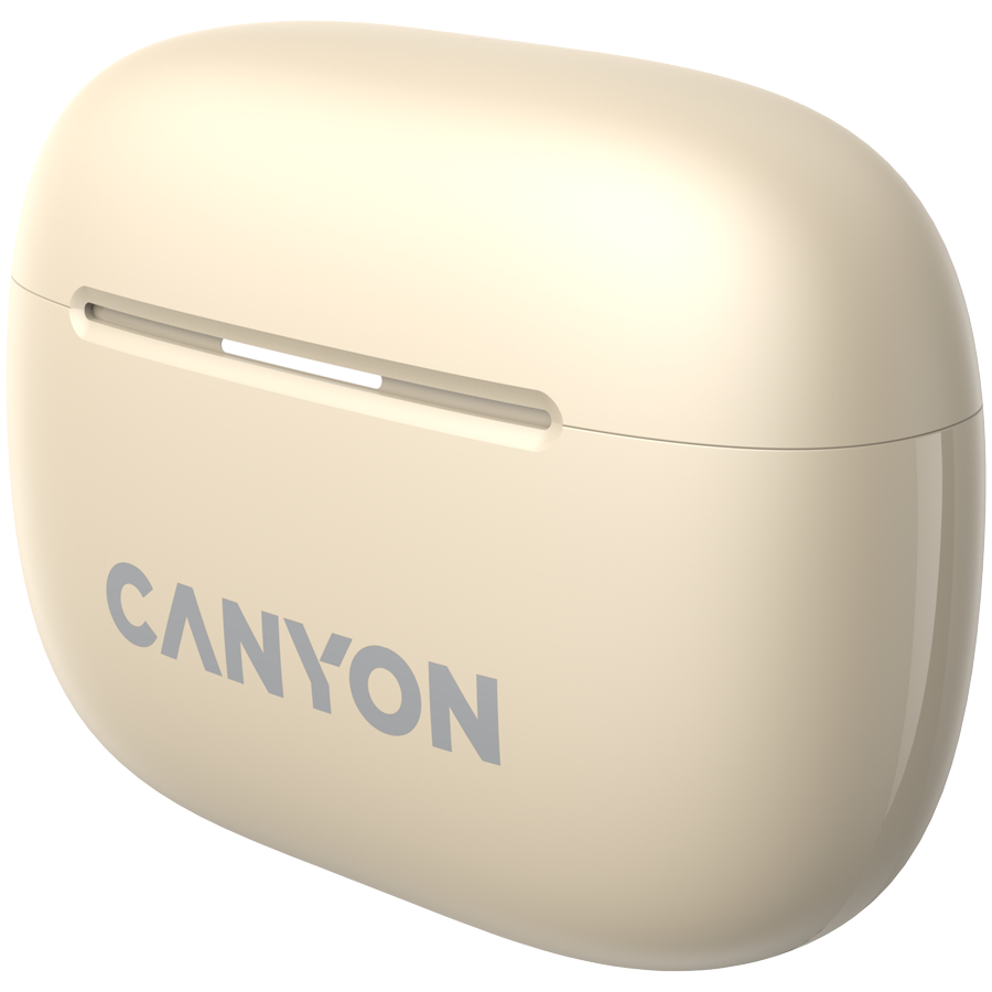 CANYON headset OnGo TWS-10 ANC+ENC Beige - Slika 6