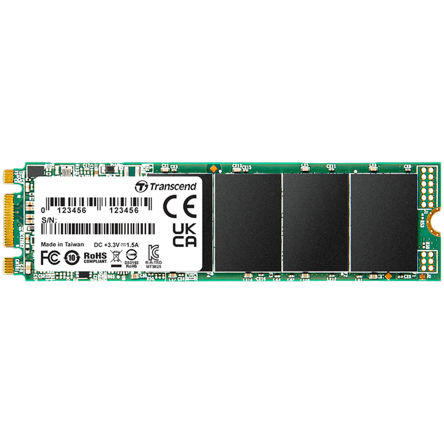 Transcend 500GB, M.2 2280 SSD, SATA3 B+M Key, TLC