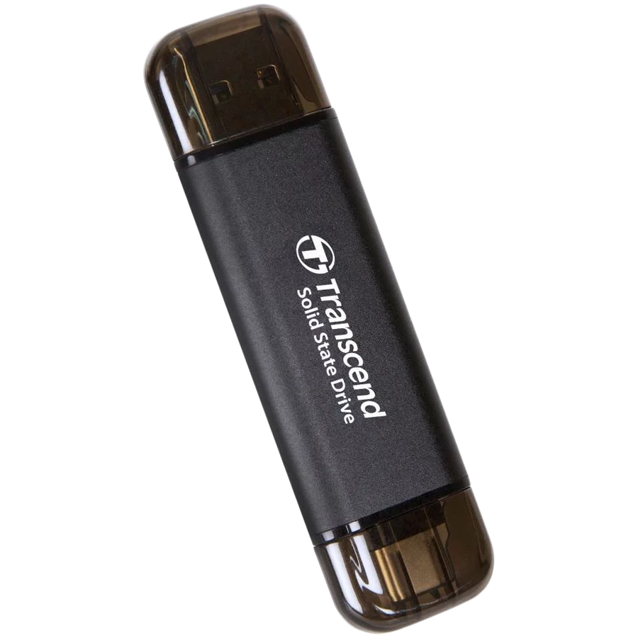 Transcend 512GB External SSD USB 10Gbps Type C/A Read 1050 Write 950