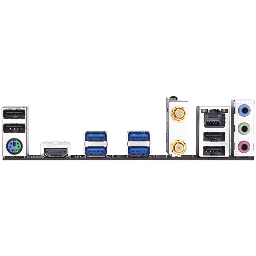 GIGABYTE Mainboard Desktop B450M DS3H WIFI 1.5 (AM4, 4xDDR4, 1xPCIe x16(x16), 1xPCIe x16(x1),1 xPCIe x1, 1xM.2, 4xSATA3, HDMI, Intel WiFi 802.11ac, mATX, retail) - Slika 3