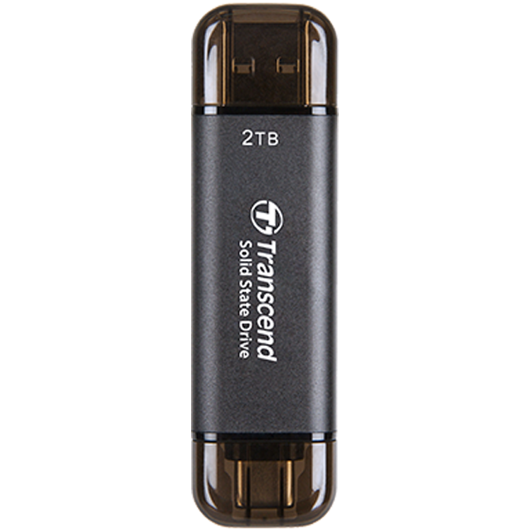 Transcend 2TB, External SSD, ESD310C, USB 10Gbps, Type C/A,