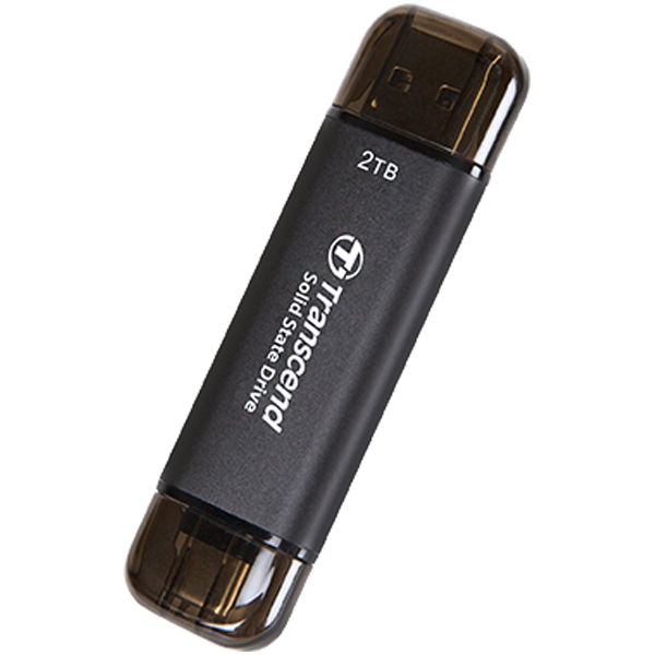 Transcend 2TB, External SSD, ESD310C, USB 10Gbps, Type C/A, - Slika 2