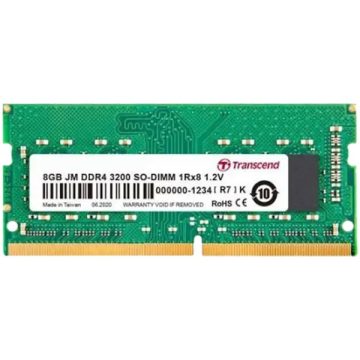 Transcend DRAM 16GB JetRAM DDR4 3200Mhz SO-DIMM 2Rx8 1Gx8 CL22 1.2V