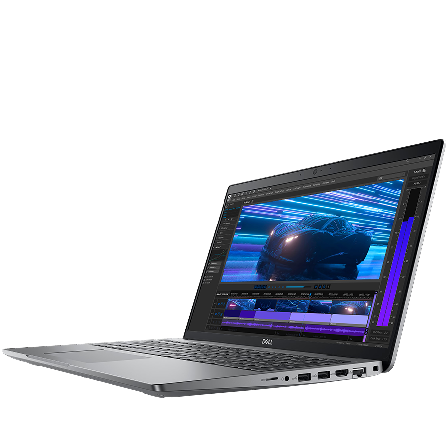 Dell Mobile Precision 3591,15.6" FHD (1920x1080),Intel Core Ultra 7 155H vPro (24MB, 16C/22T, 4.8GHz),32GB (1x32GB) DDR5 5600MT/s,M.2 1TB PCIe,NVIDIA RTX 1000 6GB,WiFi,BT,HDMI,2xTHB4,2xUSB-A,RJ-45,FHD Cam,Mic,Backlit kb,Win11Pro,3Y PS NBD - Slika 3