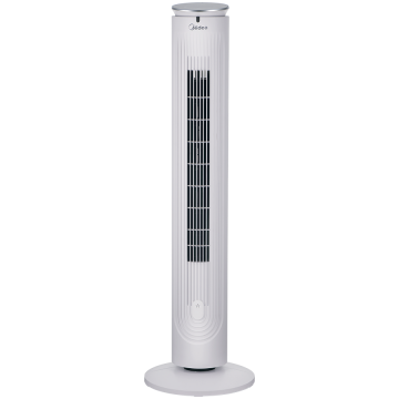 Tower fan, Built-in aromatherapy, Smart Program for Daily/Night Comfort with intelligent wind level control, Slim design, 3 Wind modes simulating natural/slumberous/normal wind, Touch panel control, 9h programmed timer, 5 speeds, Remote control