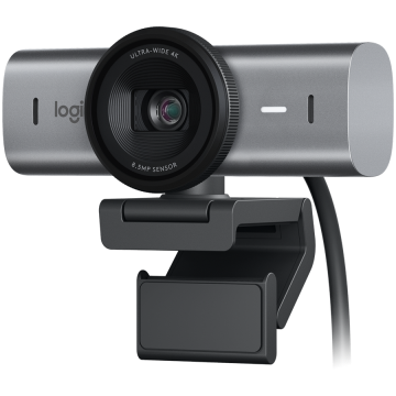 LOGITECH MX Brio 4K Ultra HD Webcam - GRAPHITE - 2.4GHZ - EMEA28-935 - B2C