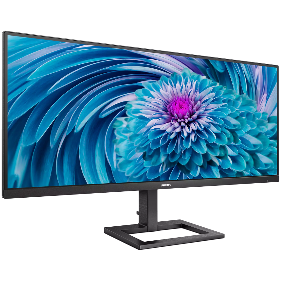 PHILIPS Monitor 346E2LAE 34'' VA, 3440x1440 (WQHD), 100 Hz, 1 ms (MPRT), 300 cd/m2, 3000:1, Adaptive Sync, 1xHDMI 2.0, 1xDP 1.2, 1xUSB-C (DP Alt mode, Power delivery 65W), PIP and PBP mode, Speakers, HAS - Slika 3