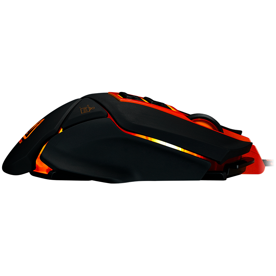 CANYON Optical gaming mouse, adjustable DPI setting 800/1000/1200/1600/2400/3200/4800/6400, LED backlight, moveable weight slot and retractable top cover for comfortable usage - Slika 4