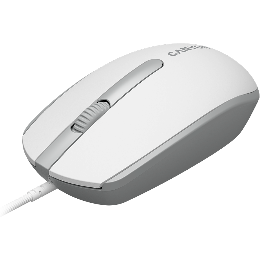 CANYON mouse M-10 Wired White Grey - Slika 2