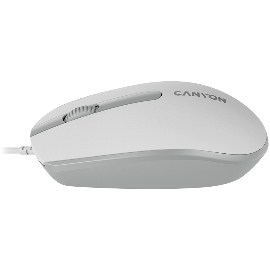CANYON mouse M-10 Wired White Grey - Slika 5