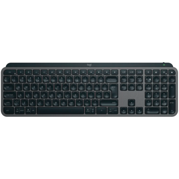 LOGITECH MX Keys S - GRAPHITE - BT - INTNL-973 - PLUS PALMREST - Croatian layout