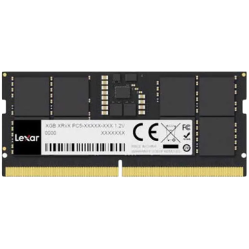 Lexar DDR5 16GB 262 PIN So-DIMM 5600Mbps, CL46, 1.1V- BLISTER Package