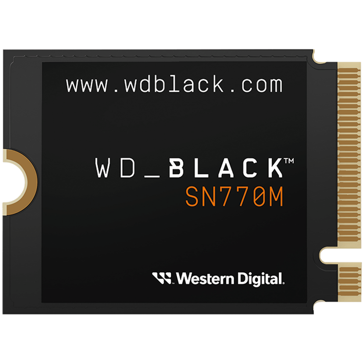 SSD POWERED BY SANDISK WD Black SN770M 2TB M.2 2230 PCIe Gen4 x4 NVMe, Read/Write: 5150/4850 MBps, IOPS 650K/800K, TBW: 1200