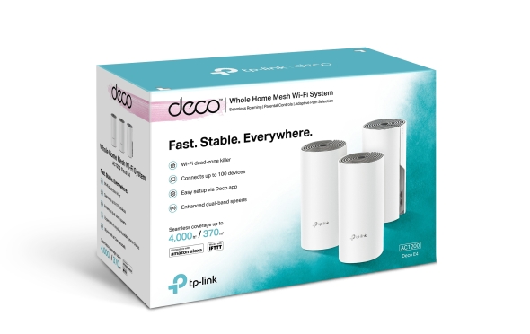 TP-Link Deco E4 AC1200 Whole Home Wi-Fi 3-pack