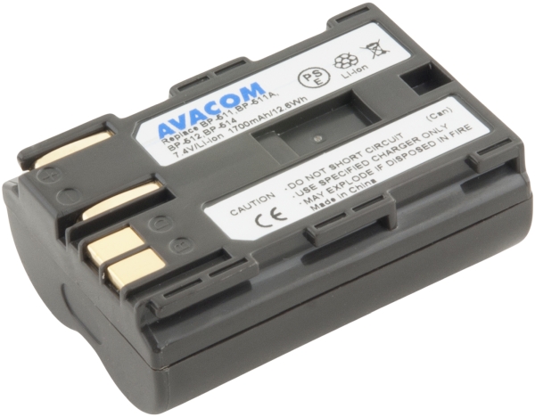 Avacom baterija Canon BP-511/12 7