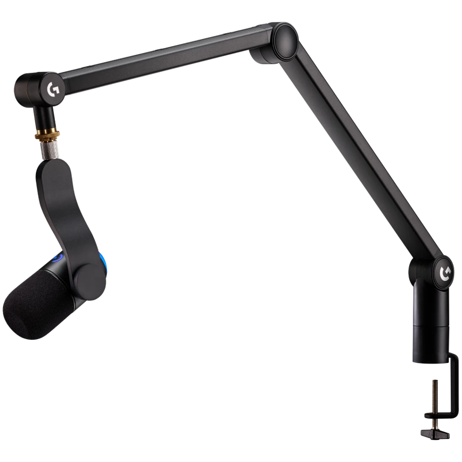 LOGITECH G Yeticaster GX Dynamic RGB Gaming Mic with LIGHTSYNC and Premium Desktop Microphone Boom Arm - BLACK - USB - N/A - WWi-9006 - EMEA - Slika 2