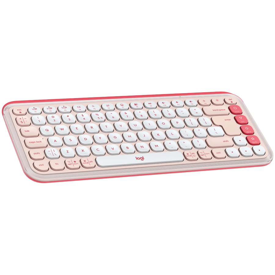 LOGITECH POP ICON KEYS - ROSE - BT - Croatian layout - Slika 3