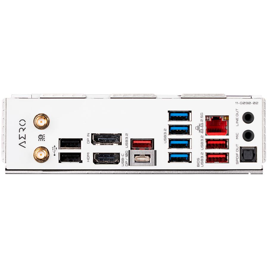 GIGABYTE Mainboard Desktop B650 AERO G (AM5, 4x DDR5 256GB, 1x PCI-E 4.0 x16x16, 1x PCI-E 4.0 x16x4, 1x PCI-E 3.0 x16x1, 1x M.2 PCIe 5.0, 2x M.2 PCIe 4.0, 4x SATA, 1x DP, 1x HDMI, 1x USB Type-C, 7x USB 3.2, 2x USB 2.0, WiFi 6E, 2.5GbE LAN, ATX) - Slika 3