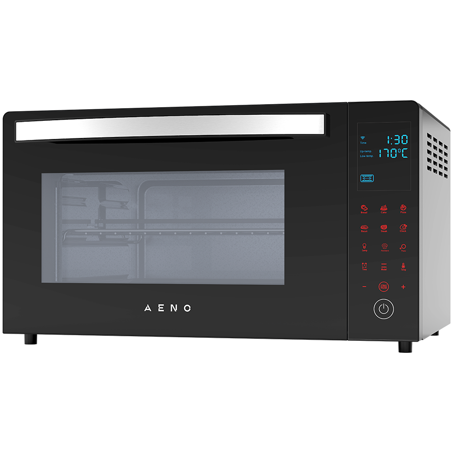 AENO Electric Oven EO1: 1600W, 30L, 6 automatic programs+Defrost+Proofing Dough, Grill, Convection, 6 Heating Modes, Double-Glass Door, Timer 120min, LCD-display - Slika 3