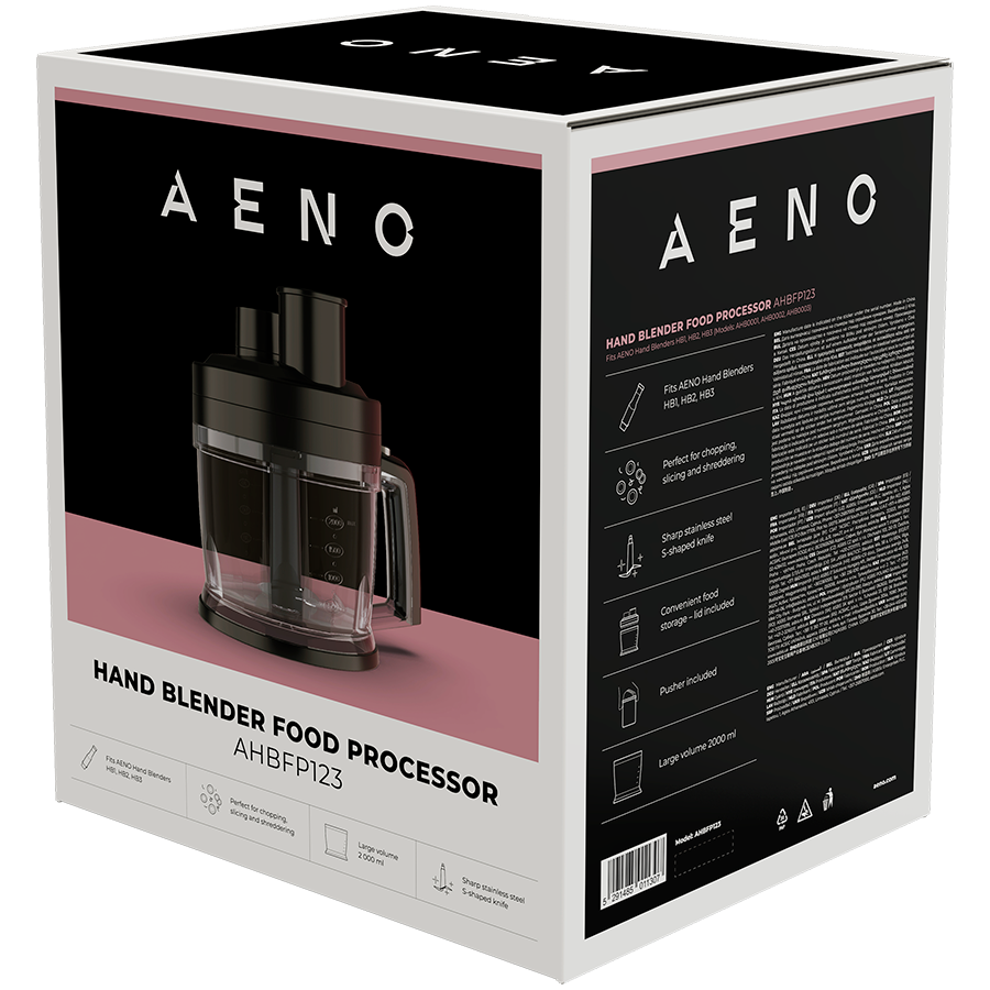 AENO 1.25L food processor, Hand Blender accessories - Slika 9